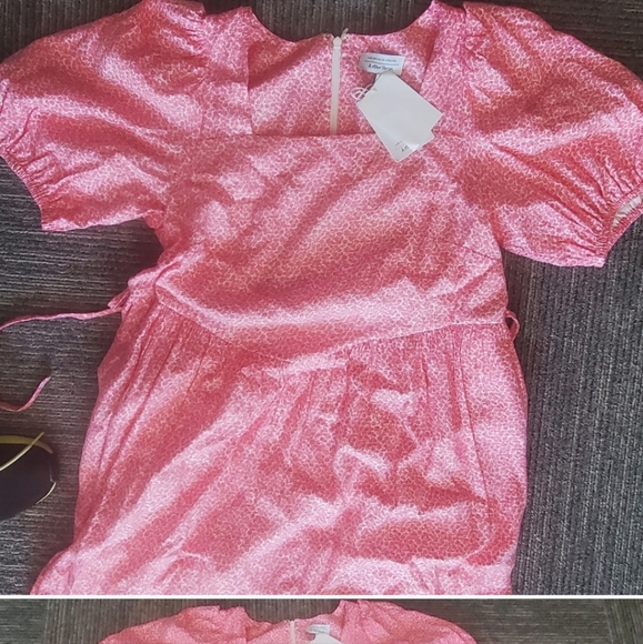 & Other Stories Pink Dress sz 12 - Picture 7 of 9